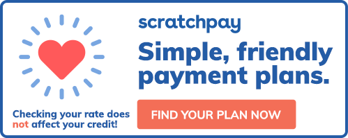 scratchpay simple,friendly payment plans. find your plan now. checking your rate does not affect your credit!